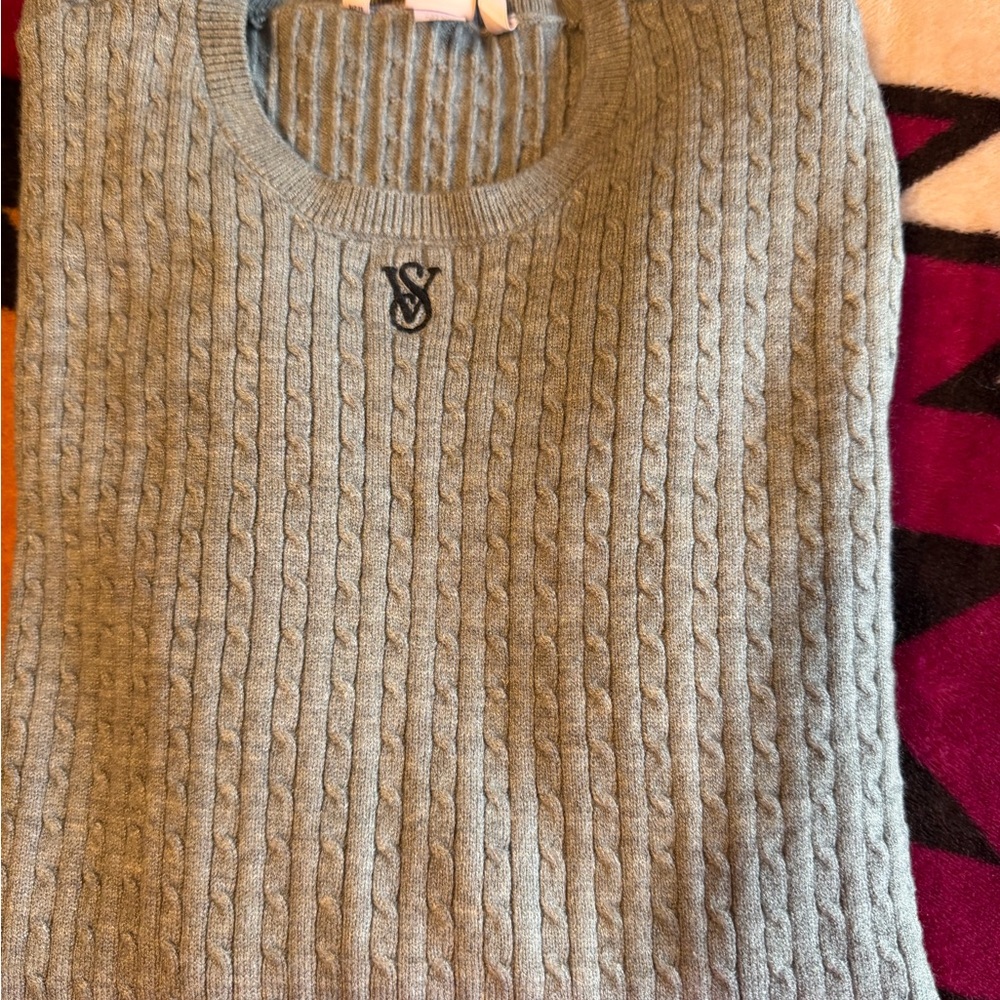 Victoria secret Gray Knit Sweater